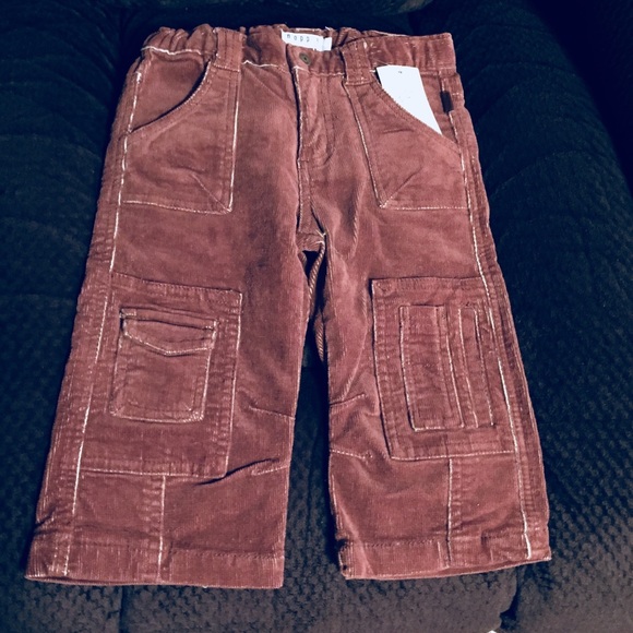 Noppies Other - Red brown corduroy pants; size 80 (12-18mo)